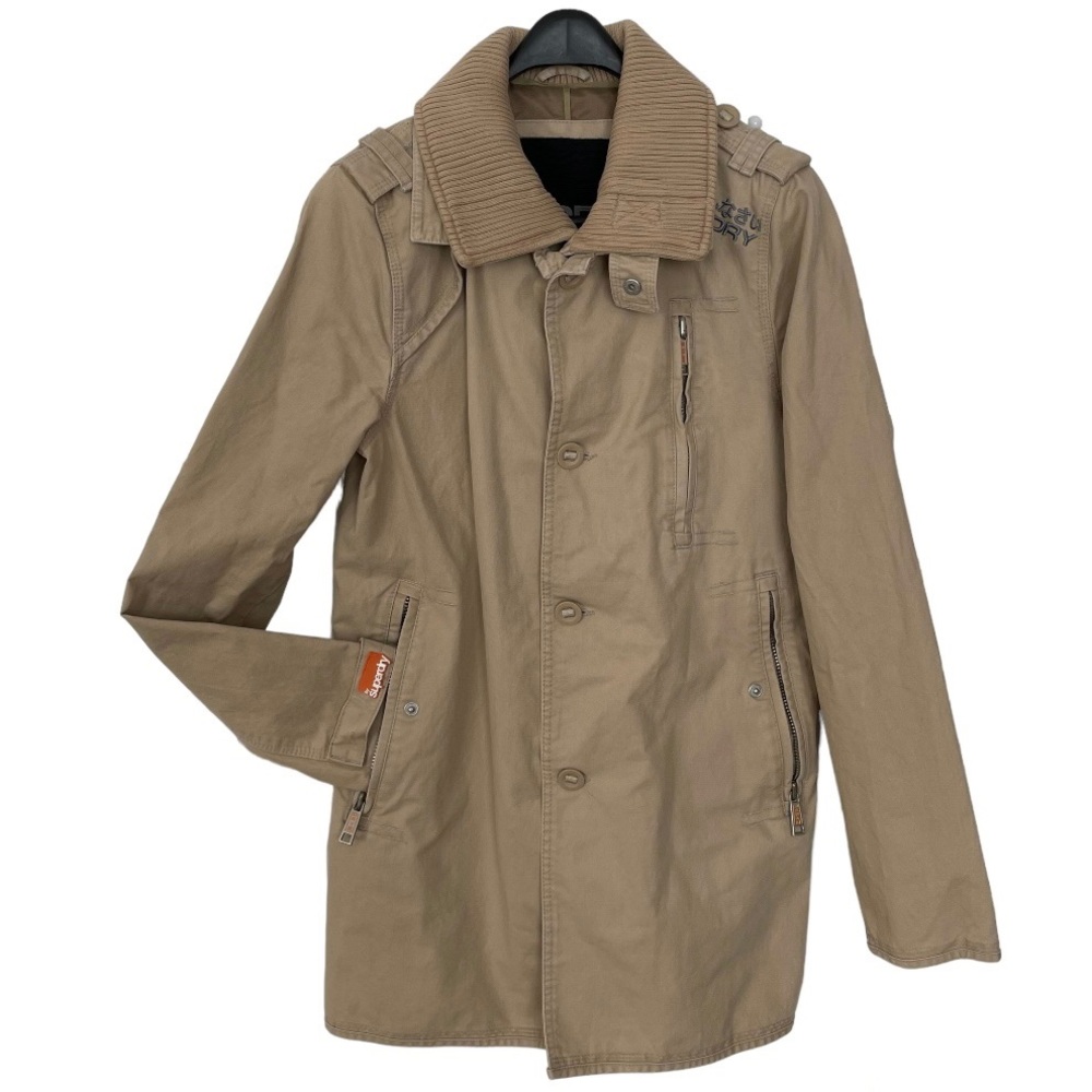 SUPERDRY JERMYN Street Trench Mens SZ S